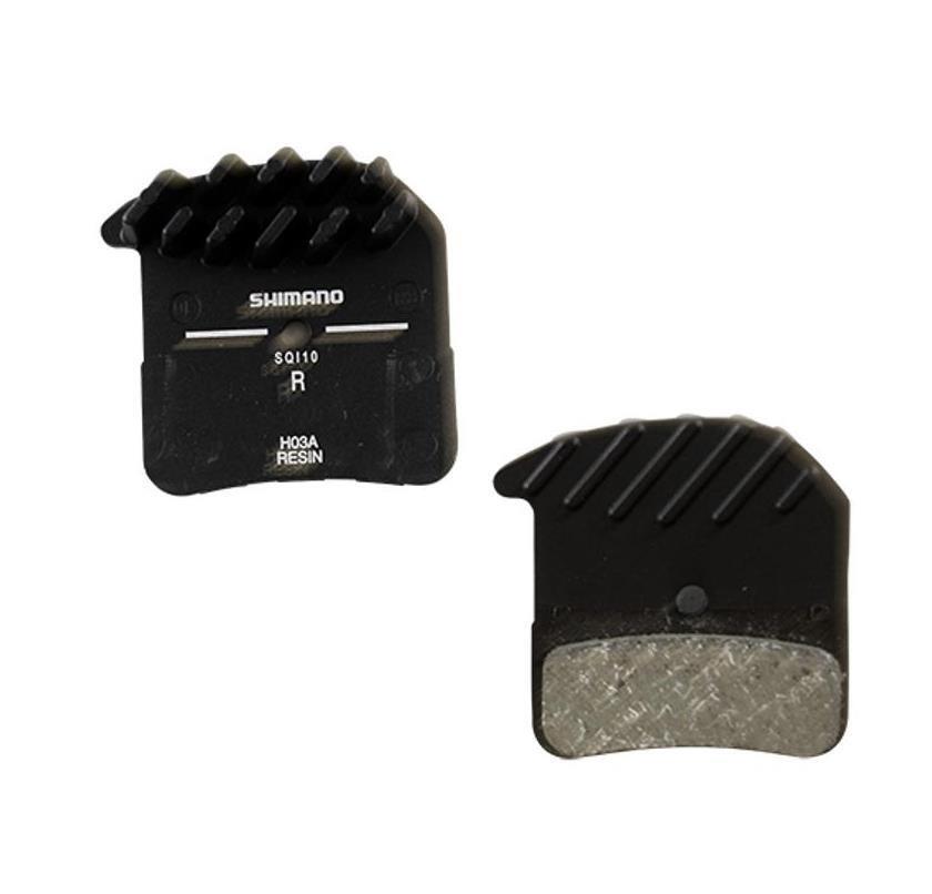Plaquettes frein VTT Shimano H03A resine système de freinage à disque mécanique et hydraulique
