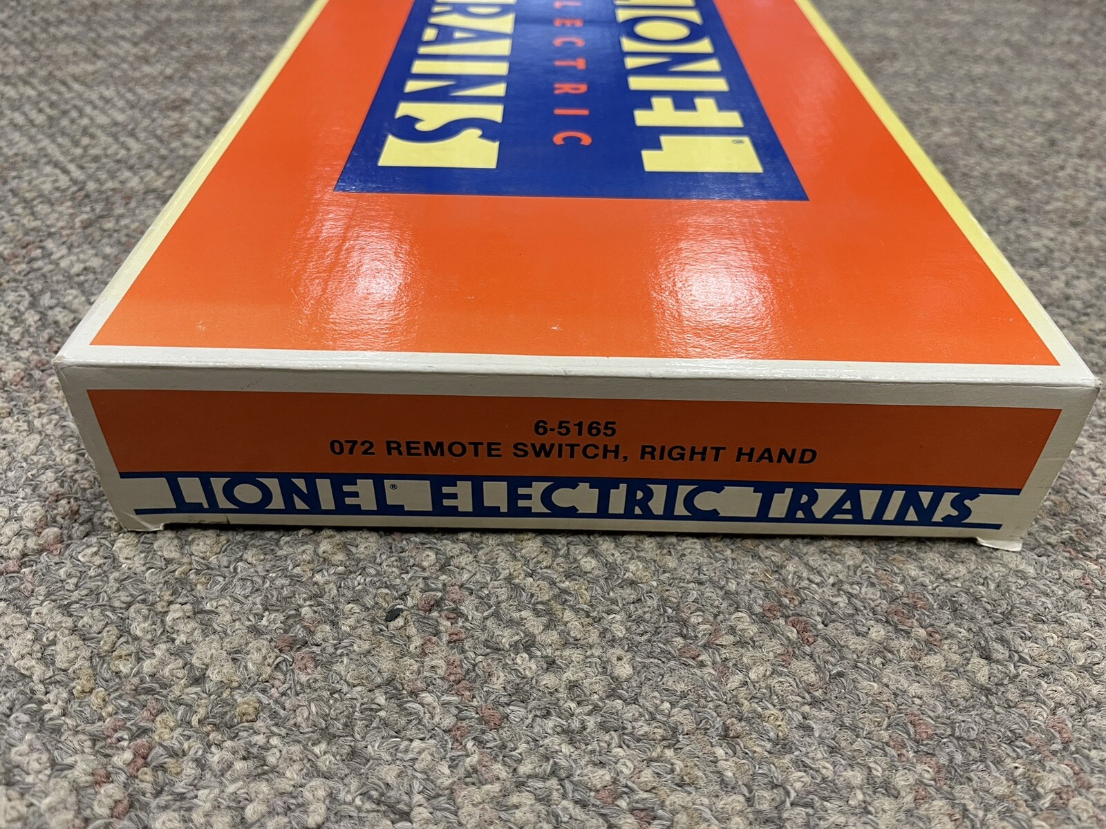 + Lionel 65165 O Gauge 072 Right Hand Remote Control Switch LNIB *ST