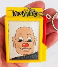 The Original Wooly Willy Vintage Keychain Basic Fun Magnetic Pocket Toy  *Fd55