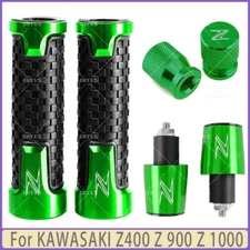 For KAWASAKI Z400 Z 900 Z 1000 Motorcycle Handlebar Grips Bar End Cap Tire Valve
