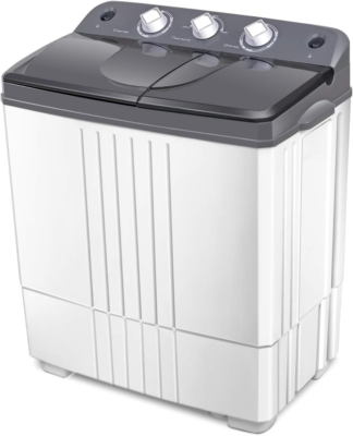 #ad #ad Compact 20Lbs Portable Washer amp; Spinner Combo for Apartments amp; RVs Gray White $248.99