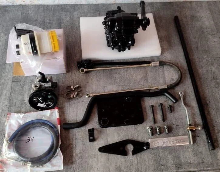 Kit de conversión de dirección manual a asistida para Willys Jeep LHD MB GPW CJ2A 3A M38+ Foto 2 de 2