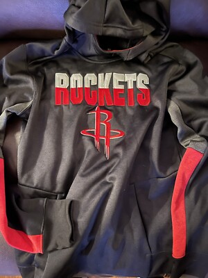 Boys NBA Houston Rockets Black Hoodie, Youth XL 14-16 - Main Image