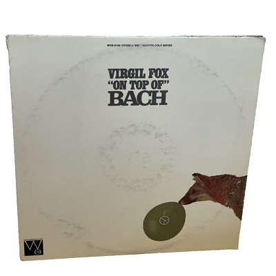Virgil Fox ''On Top Of'' Bach (Vinyl, 1971) Westminster Gold WGS-8148 VG+ LP Album