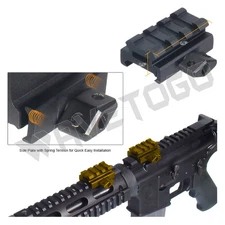 UTG Picatinny Riser Mount 3 Slot 1" Inch Height MNT-RS10S3