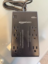 Amazon Basics Standby UPS 400VA 255W 6-Outlet Battery Backup