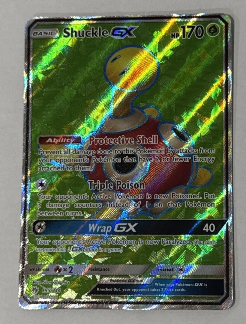 Shuckle GX (Full Art) Ultra Rare SM - Lost Thunder 195/214 NM