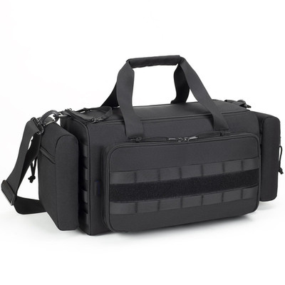 Aprikostein Range Bag For Handgun Ammo Shooting L Gun Case Carry 5 Pistols