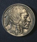 uncirculated 1927 Philadelphia mint Buffalo nickel sharp strike