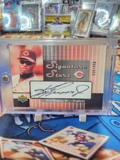 2004 Upper Deck Signature Stars 🔥 Ken Griffey Jr. #SS-KG  Auto /450 🔥 Reds