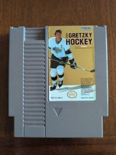 Wayne Gretzky Hockey | Nintendo | NES | White Jersey Logo Variant | Untested