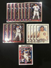 Moises Ballesteros (15) RC  2025 Topps Chrome Cubs Rookie Lot