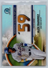 Alex Ramirez 2023 Bowman Bowman Scouts Top 100 #BTP-59 New York Mets