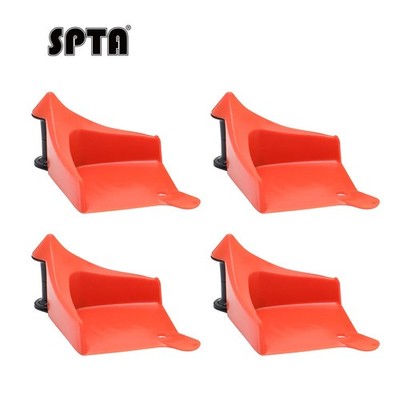 SPTA 4Pcs Car Hose Guide Wheel Rolling System Tool for Car Tire Washing Detail