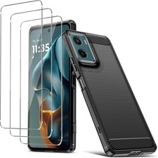 Case For Motorola Edge 70 Moto G06 G05 G56 G86 Power Silicone Gel Cover+ Screen