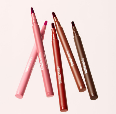 100% Authentic HUDA Lip Contour Lip Stain for 12-Hour Wear,8 SHADES,0.03 oz/1 mL