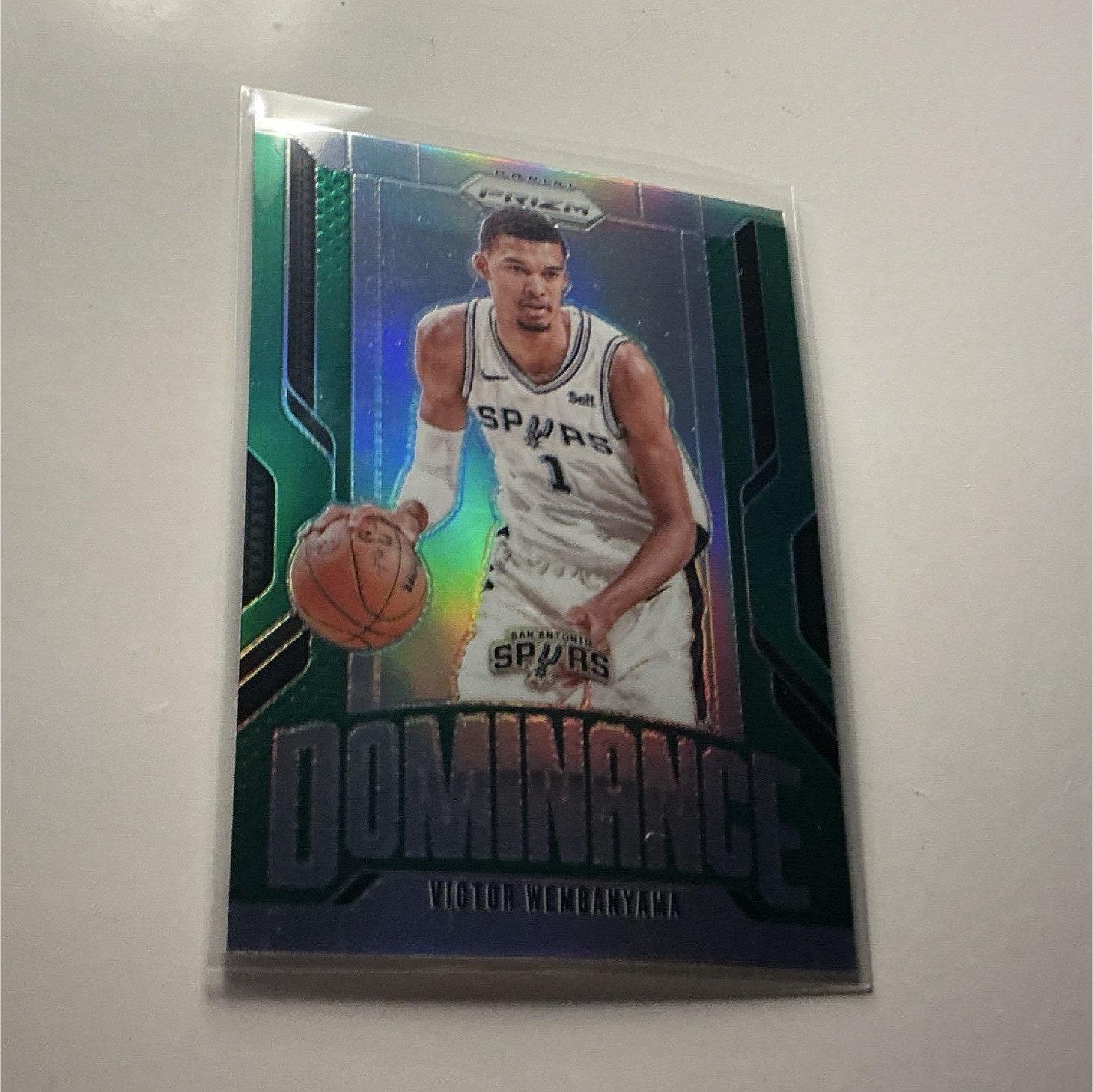 Panini 2024-25 Prizm Dominance Insert #7 Victor Wembanyama San Antonio Spurs NBA