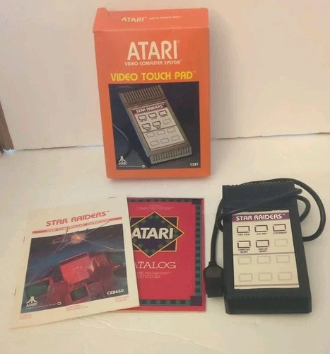 Atari Video Computer System Video Touch Pad Controller in Box CLEAN UNTESTED