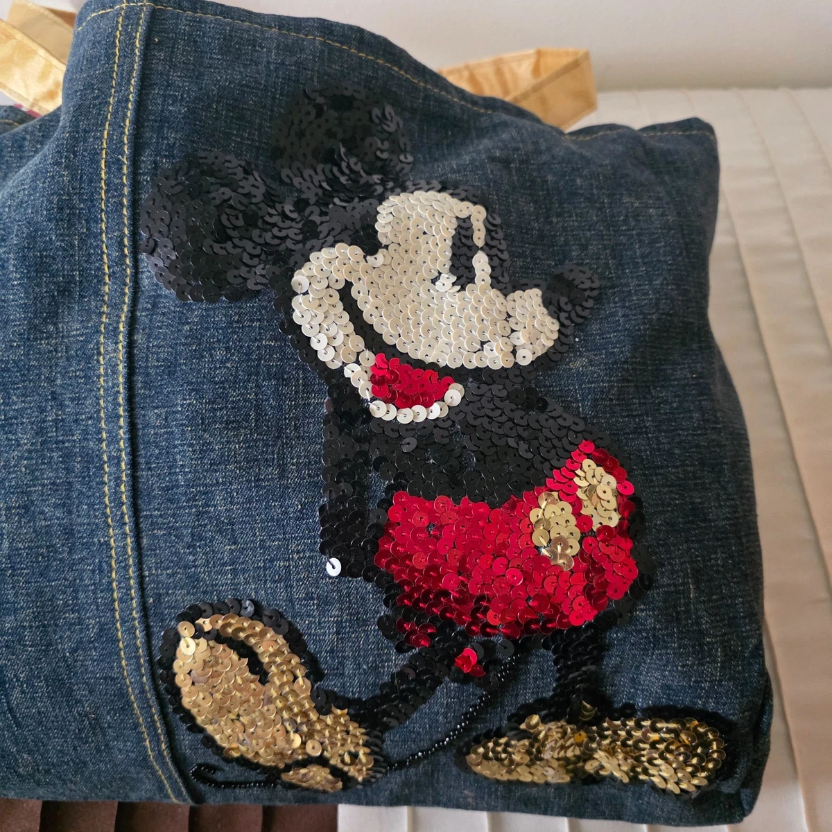 Disney Denim Exterior Bags & Handbags for Women for sale | eBay