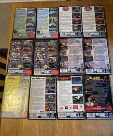 Bundle of 12 Sega Saturn Games Inc Sega Rally, Daytona USA, Manx TT