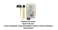 Unlocked Oem Toyota Keyless Remote Key Fob Hyq14aab 89904-06041 Board 0140