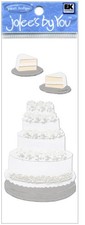 Wedding Cake, 3D embellishment - Jolee's by You CF015