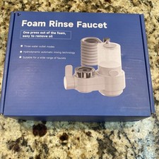 Foam Rinse Extender Faucet Sprayer Attachment, Foam Rinse Faucet