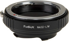 Lens Mount Adapter with Leica 6-Bit M-Coding - Nikon Nikkor F Mount G-Type D/SLR