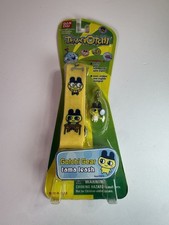 Tamagotchi Gotchi Gear RARE Mametchi Charm with Matching Tama Leash 2006 Bandai
