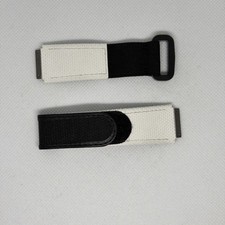 Richard Mille RM67-01M White Fabric Strap. With Hook And Loop Buckle Authentic
