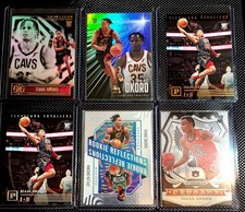 ISAAC OKORO 6 CARD 2020-21 NBA ROOKIE LOT CLEVELAND CAVALIERS