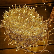 Image of Premier 1000 LED 25m TreeBrights Christmas Tree Lights Timer Warm White