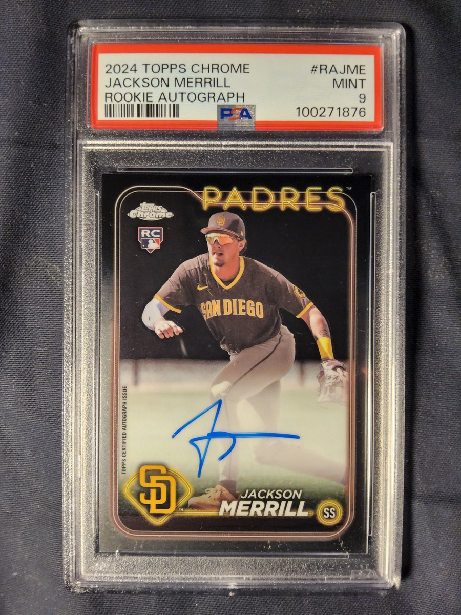 2024 Topps Chrome - Rookie Autographs Jackson Merrill #RA
