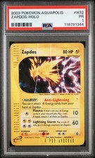 2003 POKEMON AQUAPOLIS #H32 ZAPDOS-HOLO PSA 1 on eBay