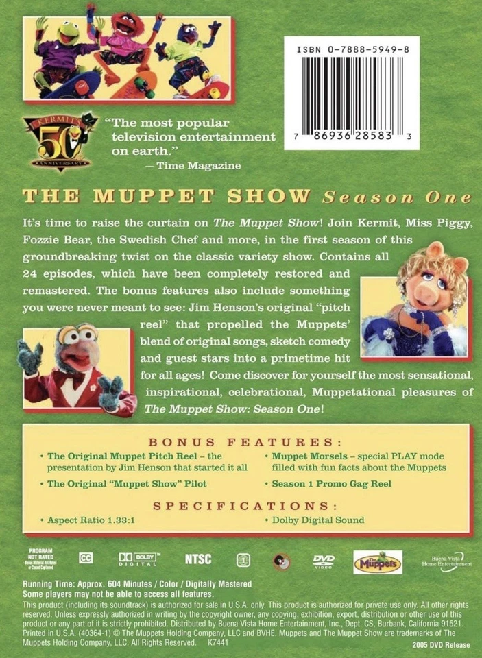 The Muppet Show Season One DVD Box Set - Image 2 of 2