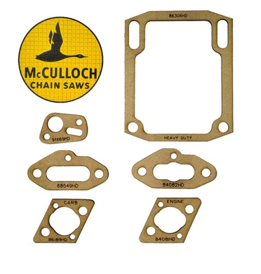 #ad McCulloch 10 Series HEAVY DUTY Gasket Set All 1 16quot; Thick FREE Shipping $9.99