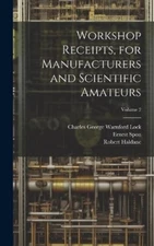 Charles George Warnf Workshop Receipts, for Manufacturer (Hardback) (UK IMPORT)