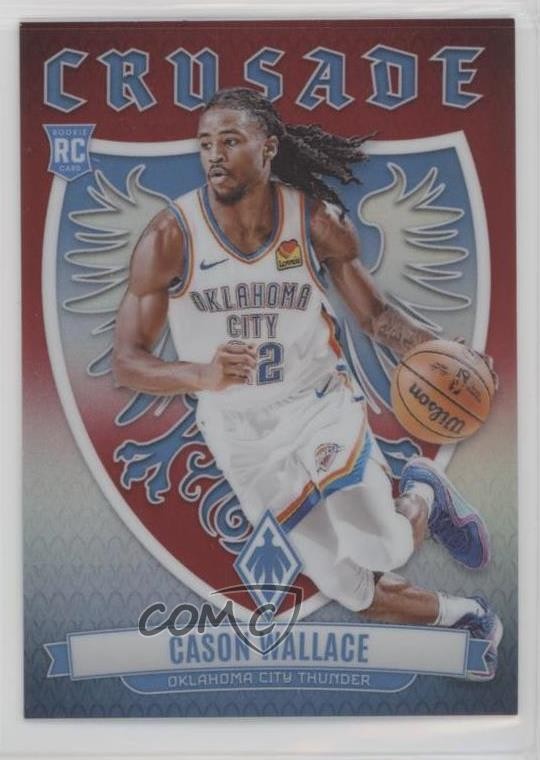 2023-24 Panini Phoenix Crusade Red 105/125 Cason Wallace #12 10xc