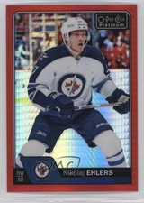 2016-17 O-Pee-Chee Platinum Red Prism 20/199 Nikolaj Ehlers #120 0b3