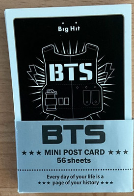 BTS MINI POST CARD | BTS PHOTOS mini, zum Sammeln/ Tausch 56 Stück - Top Zustand