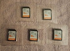 5 Lot SanDisk Ultra 16GB 80MB/s SD SDHC SDSDU...