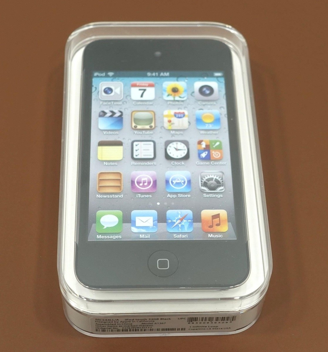 Apple iPod Touch 4th Generation Black 32 GB - New Sealed | eBay