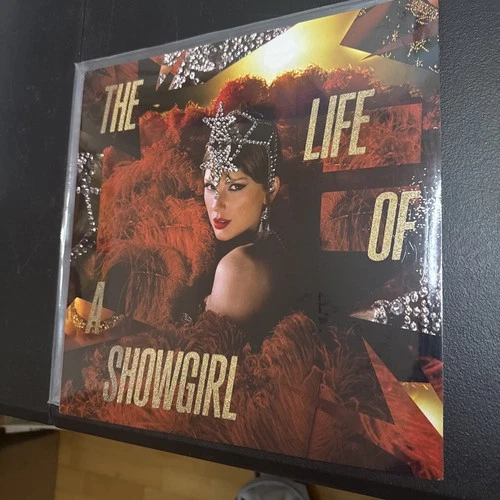 Taylor Swift Life of a Showgirl Vinyl Tiny Bubbles Champagne Pearlescent Sealed