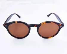 Ray-Ban Sunglasses RB2180 Polished Light Havana Frame Brown Lens 49mm Unisex