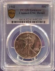 BU 1942 (P) Walking Liberty Half Dollar Uncirculated 90% Silver PCGS Detail