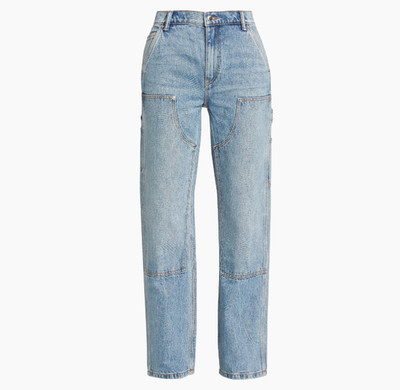 Alexander Wang EZ Slouch Carpenter Jeans Womens 25 Cotton Grunge Denim