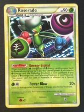Roserade 23/95 HGSS Unleashed Pokemon Card Near Mint