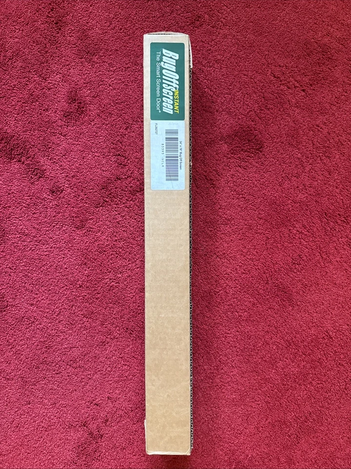 NUEVO Bug Off Instant Screen Door 34” x79” Alturas Magnéticas Foto 2 de 3