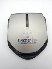 Sony Discman D-E301 Portable CD Player Walkman ESP Jog Proof Vintage 90s Tested