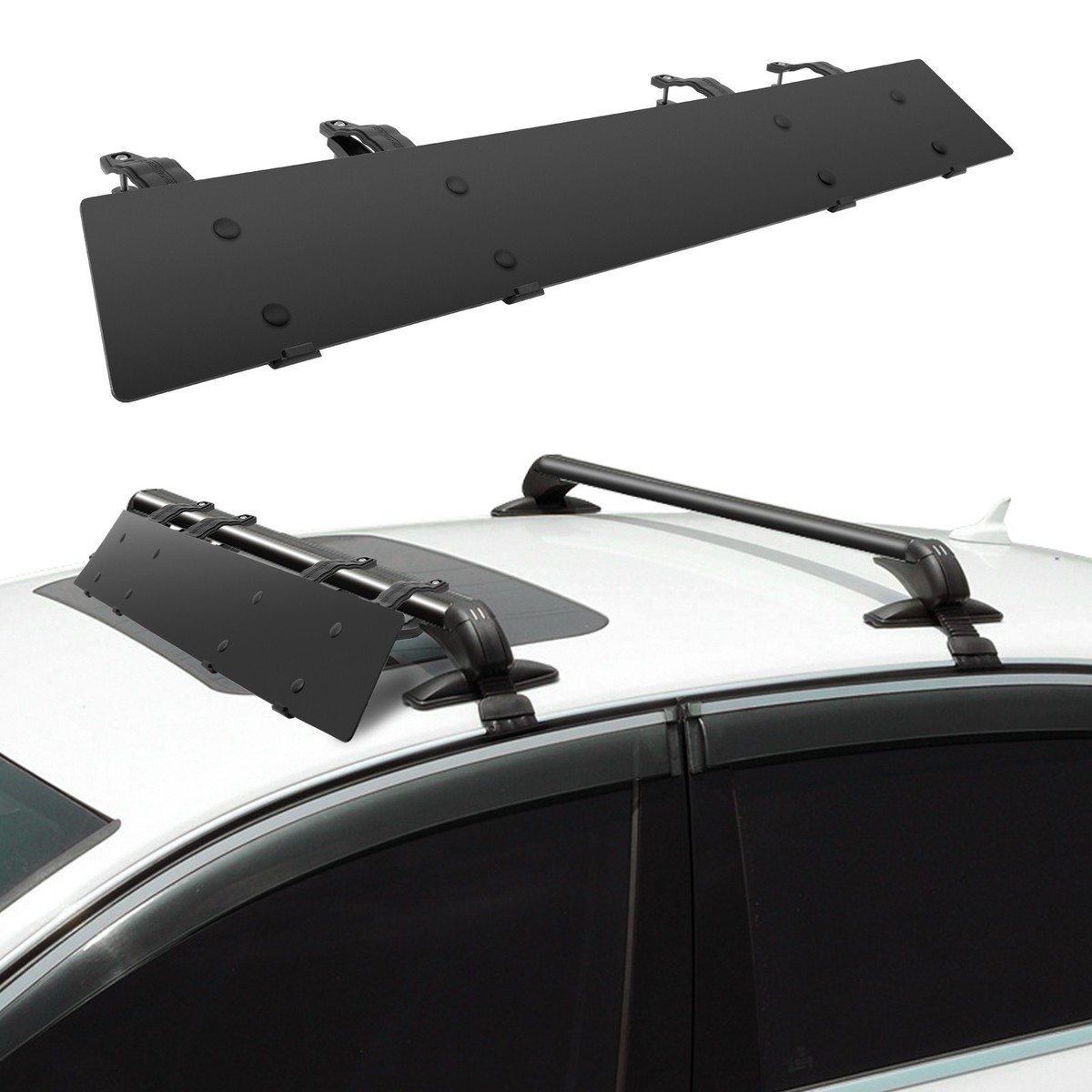 【美品】５ピース Coatac Grano Fario 2010 42 in Roof Racks Windshield Wind Faring Deflector Drag Reducer For